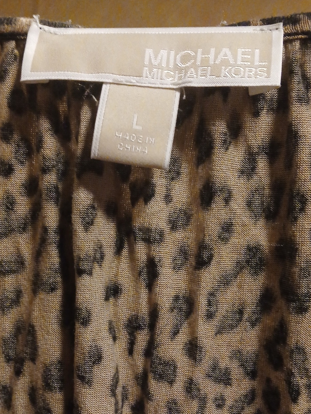 MICHAEL Michael Kors Leopard Print Blazer in Brown and Black
